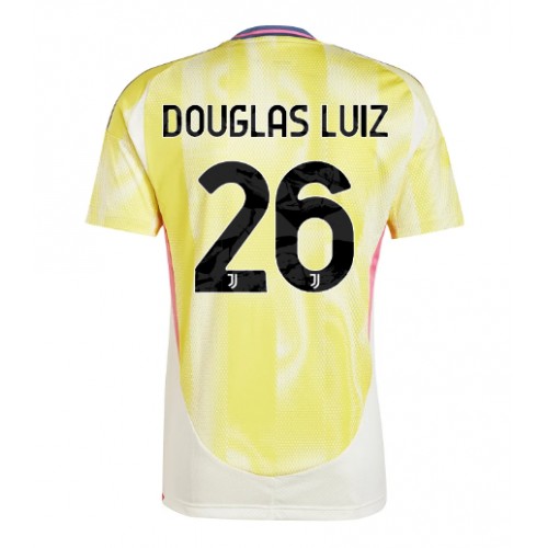 Dres Juventus Douglas Luiz #26 Gostujuci 2024-25 Kratak Rukav